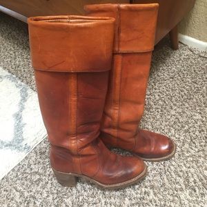 Vintage Frye Campus Riding Boots